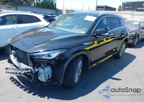 2023 Infiniti Qx50 Luxe из США, поврежденный, VIN 3PCAJ5BA7PF104873